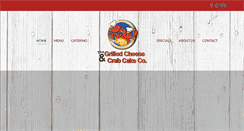 Desktop Screenshot of grilledcheeseandcrabcakeco.com